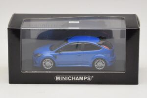 Ford Focus RS Mk2 Blau Metallic Minichamps 1:43 400088101 Metall — Bild 4 von 4