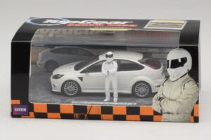 Ford Focus RS Mk2 Top Gear Weiß Mit Figur Minichamps 1:43 519438810 Metall — Bild 5 von 5