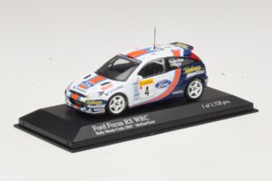 Ford Focus RS WRC #4 C. McRae / N. Grist Rally Monte Carlo 2001 Minichamps 1:43 430018904 Metall — Bild 2 von 4