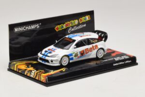 Ford Focus RS WRC #46 V. Rossi / C. Cassina RAC Rally 2007 Beschädigte Verpackung Minichamps 1:43 400078446-O1 Metall — Bild 2 von 5
