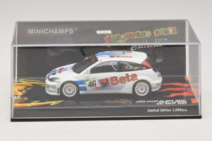 Ford Focus RS WRC #46 V. Rossi / C. Cassina RAC Rally 2007 Minichamps 1:43 400078446 Metall — Bild 4 von 5