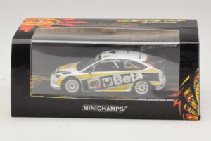 Ford Focus RS WRC #46 V. Rossi / C. Cassina Monza Rally Show 2008 Minichamps 1:43 400088946 Metall — Bild 5 von 5