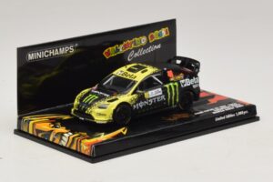 Ford Focus RS WRC #46 V. Rossi / C. Cassina Monza Rally Show 2009 Minichamps 1:43 400098946 Metall — Bild 2 von 5