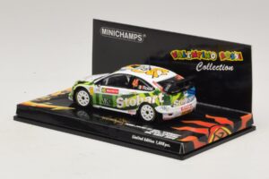 Ford Focus RS WRC #46 V. Rossi / C. Cassina RAC Rally 2008 Minichamps 1:43 400088146 Metall — Bild 3 von 5