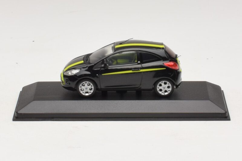 Ford Ka Mk2 Schwarz Gelb Minichamps 1:43 400088200 Metall