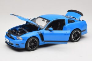 Ford Mustang Boss 302 S197 Blau Shelby Collectibles 1:18 25414S Metall — Bild 2 von 8