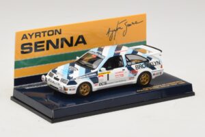 Ford Sierra RS Cosworth #1 A. Senna Rally Test 1986 Minichamps 1:43 540864399 Metall — Bild 2 von 4