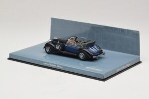 Horch 853 A Sport Cabriolet Schwarz Blau Minichamps 1:43 436012036 Metall — Bild 3 von 5