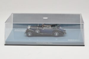 Horch 853 A Sport Cabriolet Schwarz Blau Minichamps 1:43 436012036 Metall — Bild 5 von 5