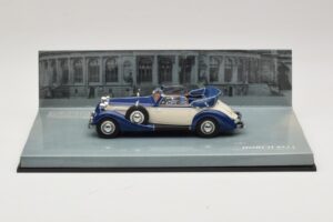 Horch 853 Cabriolet Blau Minichamps 1:43 436012032 Metall