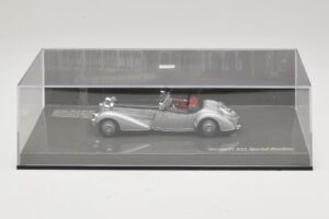 Horch 855 Special Roadster Silber Schwarz Minichamps 1:43 436014204 Metall — Bild 5 von 5