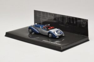 Horch 855 Special Roadster Silber Blau Minichamps 1:43 436014202 Metall — Bild 3 von 5