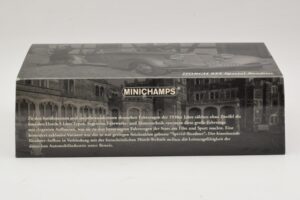 Horch 855 Special Roadster Silber Blau Minichamps 1:43 436014202 Metall — Bild 4 von 5