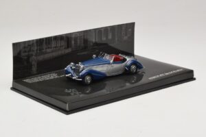 Horch 855 Special Roadster Silberblau Ohne Außenkarton Minichamps 1:43 436014202-O1 Metall — Bild 2 von 4
