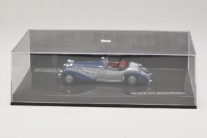 Horch 855 Special Roadster Silberblau Ohne Außenkarton Minichamps 1:43 436014202-O1 Metall — Bild 4 von 4