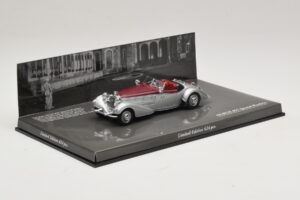 Horch 855 Spezial Roadster Silber Rot Minichamps 1:43 436014206 Metall — Bild 2 von 5