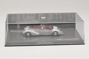 Horch 855 Spezial Roadster Silber Rot Minichamps 1:43 436014206 Metall — Bild 5 von 5