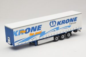 Krone Profiliner Gelenk-Planenauflieger Minichamps 1:43 439911120 Metall