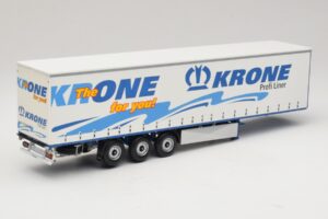 Krone Profiliner Gelenk-Planenauflieger Minichamps 1:43 439911120 Metall — Bild 2 von 6