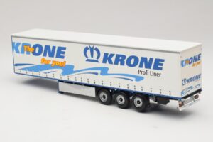 Krone Profiliner Gelenk-Planenauflieger Minichamps 1:43 439911120 Metall — Bild 5 von 6