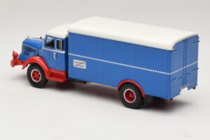 Krupp Titan Kofferwagen Blau Rot Minichamps 1:43 439069040 Metall — Bild 5 von 6