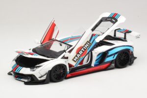 Lamborghini Aventador LB Works Martini Livery AUTOart 1:18 79185 Komposit — Bild 2 von 8