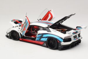 Lamborghini Aventador LB Works Martini Livery AUTOart 1:18 79185 Komposit — Bild 5 von 8