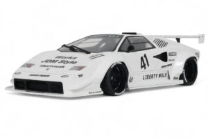 Lamborghini Countach LB-Works Weiß GT Spirit 1:18 Z356-WH Resin