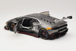 Lamborghini Huracan LP620-2 Super Trofeo #63 Dunkelgrau 2016 AUTOart 1:18 81559 Komposit — Bild 5 von 8