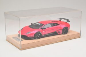Lamborghini Murcielago Liberty Walk Hochglanz Pink AB Models 1:18 REMC044 Resin — Bild 6 von 7