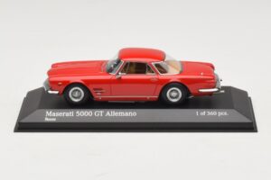 Maserati 5000 GT Allemano Rot Minichamps 1:43 437123321 Metall