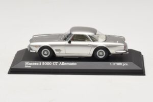 Maserati 5000 GT Allemano Silber Minichamps 1:43 437123324 Metall