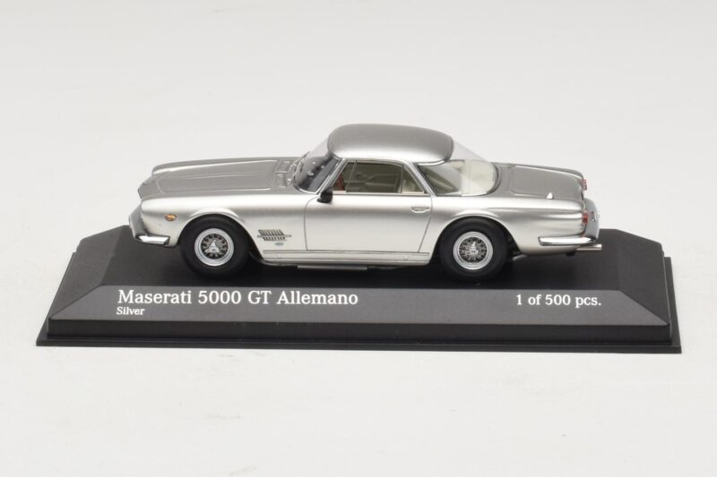 Maserati 5000 GT Allemano Silber Minichamps 1:43 437123324 Metall