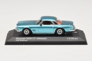 Maserati 5000 GT Allemano Verde Metallizzato Minichamps 1:43 437123320 Metall