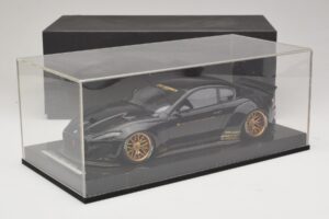 Maserati GranTurismo Liberty Walk Schwarz mit Goldenen Felgen AB Models 1:18 MAS-LB08-C Resin — Bild 7 von 7