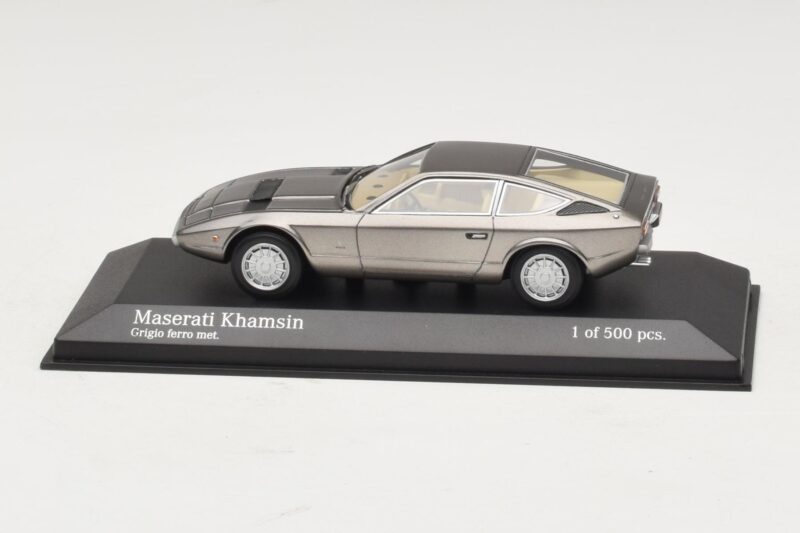 Maserati Khamsin Grey Metallic Minichamps 1:43 437123220 Metall