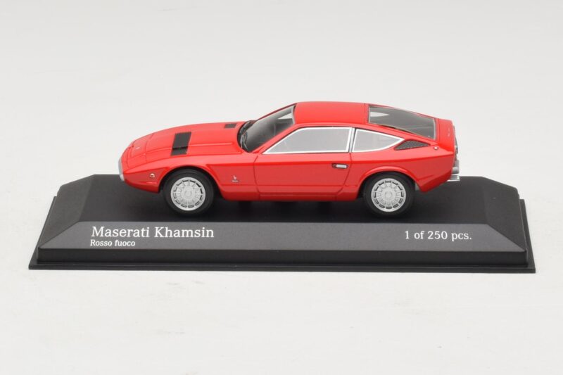 Maserati Khamsin Rot Minichamps 1:43 437123224 Metall