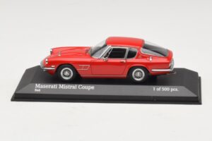 Maserati Mistral Rot Minichamps 1:43 437123424 Metall