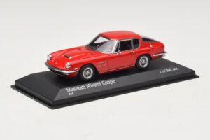 Maserati Mistral Rot Minichamps 1:43 437123424 Metall — Bild 2 von 4