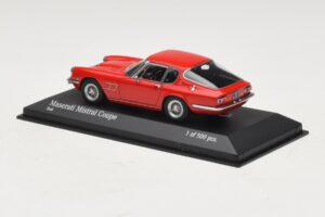 Maserati Mistral Rot Minichamps 1:43 437123424 Metall — Bild 3 von 4