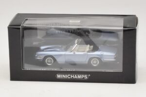 Maserati Mistral Spyder Light Blue Metallic Minichamps 1:43 437123432 Metall — Bild 4 von 4