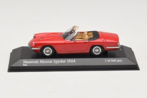 Maserati Mistral Spyder Rot Minichamps 1:43 437123430 Metall