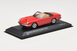 Maserati Mistral Spyder Rot Minichamps 1:43 437123430 Metall — Bild 2 von 4