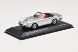 Maserati Mistral Spyder Silber Minichamps 1:43 437123431 Metall — Bild 2 von 4