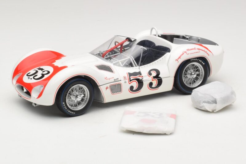 Maserati Tipo 61 #53 B. Krause Los Angeles Times Grand Prix Winner 1960 Minichamps 1:18 100601253 Metall