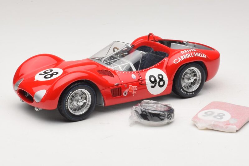 Maserati Tipo 61 #98 C. Shelby Times Mirror Grand Prix for Sportscars 1960 Minichamps 1:18 100601298 Metall