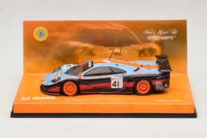 McLaren F1 GTR Gulf Team Davidoff #41 P-H. Raphanel / J-M. Gounon FIA GT Championship 1997 Minichamps 1:43 533174341 Metall