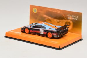 McLaren F1 GTR Gulf Team Davidoff #41 P-H. Raphanel / J-M. Gounon FIA GT Championship 1997 Minichamps 1:43 533174341 Metall — Bild 3 von 4