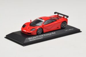 McLaren F1 GTR Prototype World Special Rot Minichamps 1:43 MCLAREN007 Metall