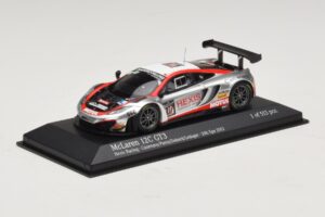 McLaren MP4-12C GT3 #107 Hexis Racing Cazenave / O. Panis 24 Hours of Spa 2013 Minichamps 1:43 437131397 Metall — Bild 2 von 4